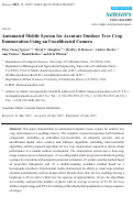 Cover page: Automated Mobile System for Accurate Outdoor Tree Crop Enumeration Using an Uncalibrated Camera