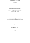 Cover page: Guidelines for Improving Household Indoor Air Quality: A Narrative Review and Scenario Testing Report