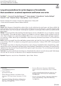 Cover page: Lung ultrasound allows for earlier diagnosis of bronchiolitis than auscultation: an animal experiment and human case series