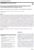 Cover page: Characteristics and Longitudinal Patterns of Erectile Dysfunction Drug Use Among Men Who Have Sex with Men in the U.S.