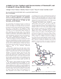 Cover page: Actinide Corroles: Synthesis and Characterization of Thorium(IV) and Uranium(IV) bis(-chloride) Dimers