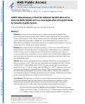 Cover page: GWAS Meta-Analysis of Suicide Attempt: Identification of 12 Genome-Wide Significant Loci and Implication of Genetic Risks for Specific Health Factors.