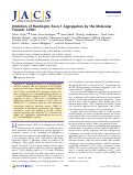 Cover page: Inhibition of Huntingtin Exon‑1 Aggregation by the Molecular Tweezer CLR01