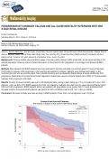 Cover page: PROGRESSION OF CORONARY CALCIUM AND ALL-CAUSE MORTALITY IN PERSONS WITH END STAGE RENAL DISEASE