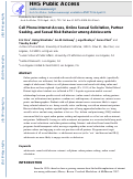 Cover page: Cell Phone Internet Access, Online Sexual Solicitation, Partner Seeking, and Sexual Risk Behavior Among Adolescents