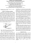 Cover page: Evidence Accumulation Modeling: Bayesian Estimation using Differential Evolution