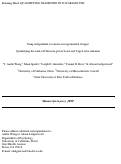 Cover page: Using independent covariates in experimental designs: Quantifying the trade-off between power boost and Type I error inflation