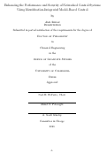 Cover page: Enhancing the Performance and Security of Networked Control Systems Using Identification-Integrated Model-Based Control