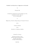 Cover page: Feedback and Interference Alignment in Networks