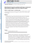 Cover page: Determining the long-term operational performance of pump and treat and the possibility of closure for a large TCE plume