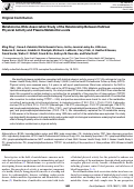 Cover page: Metabolome-wide Association Study with Habitual Physical Activity in Four Prospective Cohort Studies