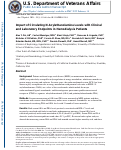 Cover page: Impact of Circulating N-Acylethanolamine Levels with Clinical and Laboratory End Points in Hemodialysis Patients