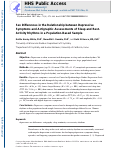 Cover page: Sex Differences in the Relationship Between Depressive Symptoms and Actigraphic Assessments of Sleep and Rest-Activity Rhythms in a Population-Based Sample