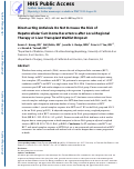 Cover page: Direct‐acting antivirals do not increase the risk of hepatocellular carcinoma recurrence after local‐regional therapy or liver transplant waitlist dropout