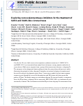 Cover page: Exploring Noncovalent Protease Inhibitors for the Treatment of Severe Acute Respiratory Syndrome and Severe Acute Respiratory Syndrome-Like Coronaviruses.