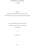 Cover page: Singled Out: Household and Family Structure, Social Capital Connectivity, and the Well-Being of Low-Income Single-Parent Households in Singapore