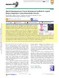 Cover page: Hybrid Nanoplasmonic Porous Biomaterial Scaffold for Liquid Biopsy Diagnostics Using Extracellular Vesicles