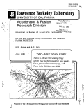 Cover page: PULSED HOT CATHODE (LaB.) DISCHARGE FOR UNIFORM PLASMA PRODUCTION