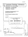 Cover page: Why First-Principles Calculations for Alloys?