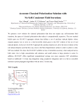 Cover page: Accurate Classical Polarization Solution with No Self-Consistent Field Iterations