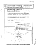 Cover page: LBL PROGRAM OF 1 METER LONG, 50 MM DIAMETER BORE, DIPOLES WITH FIELDS GREATER THAN 8 TESLA