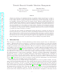 Cover page: Towards Exascale Scientific Metadata Management