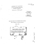 Cover page: THE REACTION OF ALDOXIMES WITH ALKALI