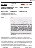 Cover page: Multisystem proteinopathy: Where myopathy and motor neuron disease converge