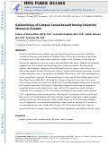 Cover page: Epidemiology of Campus Sexual Assault Among University Women in Eswatini