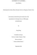 Cover page: Estimating Near-Surface Elastic Structure from Low-Frequency Seismic Noise