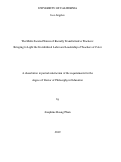 Cover page: The Multi-Faceted Nature of Racially Transformative Practices: Bringing to Light the Invisibilized Labor and Leadership of Teachers of Color