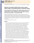 Cover page: High-Dose Simvastatin Exhibits Enhanced Lipid-Lowering Effects Relative to Simvastatin/Ezetimibe Combination Therapy