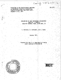 Cover page: EVALUATION OF COSO GEOTHERMAL EXPLORATORY HOLE NO. 1 CGEH-1 COSO HOT SPRINGS: KGRA, CHINA LAKE, CA.