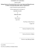 Cover page: Making Theatre for Everybody: How Do We Create Racial and Ethnic Diversity in Theatre Through Student-Run Theater Organizations?
