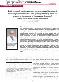 Cover page: Bidirectional relations among common psychiatric and neurologic comorbidities and epilepsy: Do they have an impact on the course of the seizure disorder?