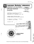 Cover page: THERMAL EFFECTS RESULTING FROM OCCUPANT BEHAVIOR AND BUILDING OPERATION