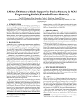 Cover page: GASNet-EX Memory Kinds: Support for Device Memory in PGAS Programming Models