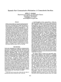 Cover page: Dynamic Fact Communication Mechanism: A Connectionist Interface