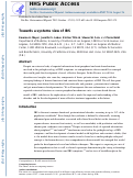 Cover page: Towards a systems view of IBS