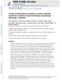 Cover page: Choline Acetyltransferase Mutations Causing Congenital Myasthenic Syndrome: Molecular Findings and Genotype–Phenotype Correlations