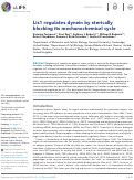 Cover page: Lis1 regulates dynein by sterically blocking its mechanochemical cycle