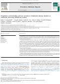 Cover page: Disparities in knowledge and use of tobacco treatment among smokers in California following healthcare reform