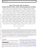 Cover page: Planck 2015 results