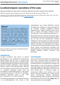 Cover page: Localized alopecic myxedema of the scalp