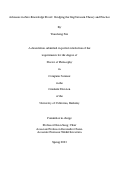 Cover page: Advances in Zero-Knowledge Proofs: Bridging the Gap between Theory and Practices