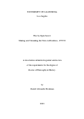 Cover page: War by Open Secret: Making and Unmaking the News in Honduras, 1979-93