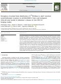 Cover page: Disruption of normal brain distribution of [18F]Nifene to α4β2* nicotinic acetylcholinergic receptors in old B6129SF2/J mice and transgenic 3xTg-AD mice model of Alzheimer's disease: In Vivo PET/CT imaging studies