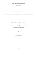 Cover page: One Size Doesn’t Fit All: Racial/Ethnic Differences in How Women Perceive Their Bodies and Health