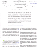 Cover page: Theory of the Perceived Motion Direction of Equal-Spatial-Frequency Plaid Stimuli