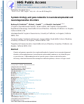 Cover page: Systems biology and gene networks in neurodevelopmental and neurodegenerative disorders
